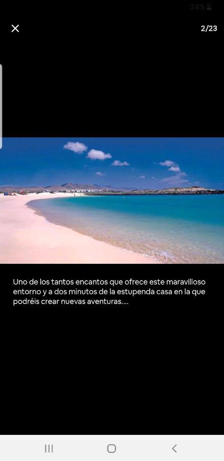 Mi Pequeno Paraiso Cotillo Kültér fotó